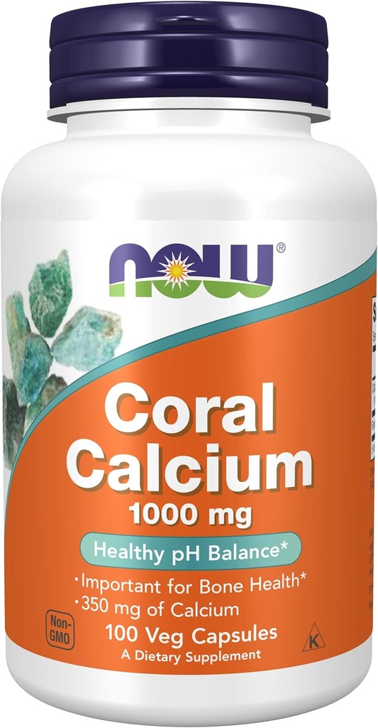 NU Koraalcalcium 1000 mg, 100 capsules (verpakking van 2)