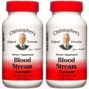 Christopher's Original Formulas Blood Stream Formula - Blood Circulation Supplements - Supports Vein Elasticity, Clean & Pure Bloodstream - Pack of 2