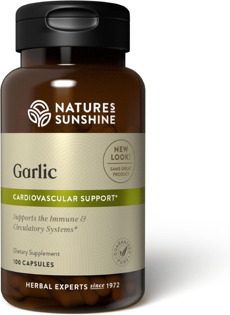 Nature's Sunshine Knoflook, 100 Capsules