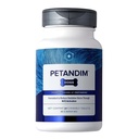 Vitamines de chien de Petandim (30 comprimés à croquer), antioxydants réduisent le stress oxydatif, supplément articulaire pour chiens, supplément de peau et de manteau, Oméga-3 et collagène pour chiens, poulet + goût de bacon