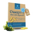 Testa Omega-3 Supplement - Vegan Based Omega 3 DHA EPA Capsules van Algen - Omega 3 vetzuren - Ondersteunt Hart, Hersenen & Gezamenlijke Gezondheid - Plastic Negatieve, RTG en Kosher - Twee maanden Levering