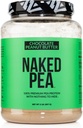 Naked Pea - Chocolade Pindakaas Proteïne van Amerikaanse en Canadese boerderijen, Biologische Cacao, Biologische Kokossuiker - Geen GGO, Geen soja, en Glutenvrij, Hulp Groei en Herstel - 21 Serven