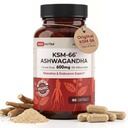 DailyNutra KSM-66 Ashwagandha 600mg Organic Root Extract - High Potency Supplement met 5% Withanolides 