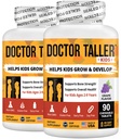 NuBest Doctor Taller Kids - Kids Multivitamines, Peuter Vitamines - Ondersteuning bot sterkte, verbeterde immuniteit met Calcium, Multivitamines voor de leeftijden 2 tot 9 - Grape Flavor - 90 Kauwtabletten 2