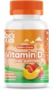 Best Doc's Kids Kindervitamine D3 Gummies 1000iu, Ondersteunt gezonde botten & tanden, Immune Health, Calcium Absorptie, 60 Tel.