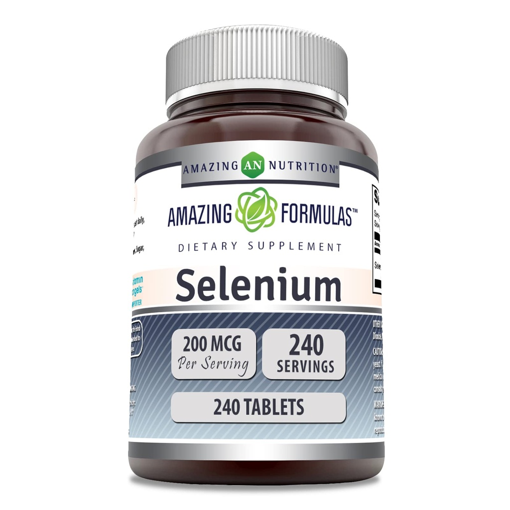 Verbazingwekkende Formules Selenium 200 Mcg 