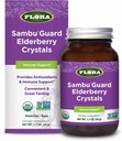 Flora - SambuGuard Vlierbessen Kristallen, Biedt Antioxidanten & Immune Ondersteuning, Versterk Immuniteit, Detox Body, Boost Energy, 1.7-oz. Poeder