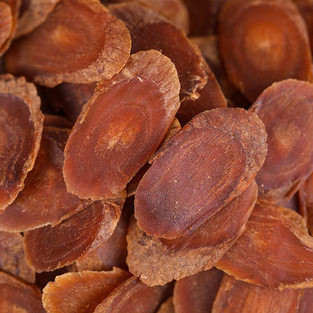 18 jaar Red Ginseng Slices Korean Ginseng Red Panax Korean Red Ginseng Roots Slice Korean Ginseng Gedroogd Red Panax Ginseng Slices Red Ginseng Root Slices Red Ginseng Slice (100 Gram /0,22 lbs)