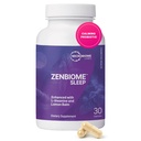 Microbiome Labs Zenbiome Slaap - L Theanine Supplement met Citroen Balsem Extract & Probiotica met Bifidobacterium Longum - Help de Gut-Brain As te kalmeren op bedtijd (30 capsules)