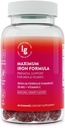 IJzeren Gummies 20 mg Hoge Absorptie Ijzer + Vitamine C, B12 & Folate 