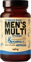 Multivitamines pour hommes - Hommes quotidiens Multivitamines - Complexe B méthylé avec ingrédients alimentaires entiers, vitamine B12, folate, A, C, D3, E, K2, Fruits et légumes biologiques - Vegan, Non-OGM - 60 capsules