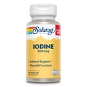 Solaray Jodium 500 mcg, Jodium Supplement voor gezonde Adrenal en Thyroid Ondersteuning, Energie, Metabolisme, en Focus, Kaliumjodide, Vegan, 60 dagen geld-terug garantie, 90 porties, 90 VegCaps