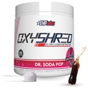 EHP Labs OxyShred Thermogenic Fat Burner - Pre-Workout Powder with L-Glutamine, Acetyl L-Carnitine, Metabolisme Booster, gewichtsverlies, eetlustcontrole, energiedrank, Dr. Soda Pop, 60 porties