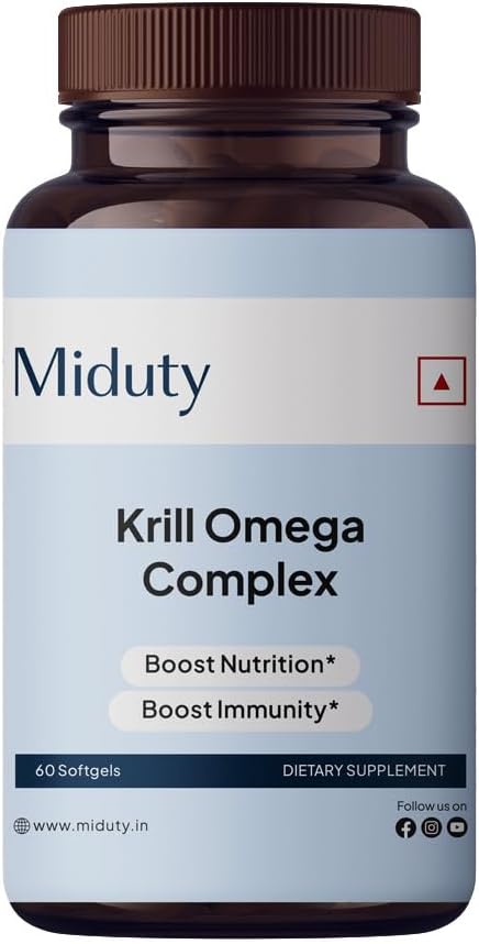 Krillolie - Wilde zalm - Omega 3 Krillolie - Astaxanthine - EPA & DHA - 60 Softgels
