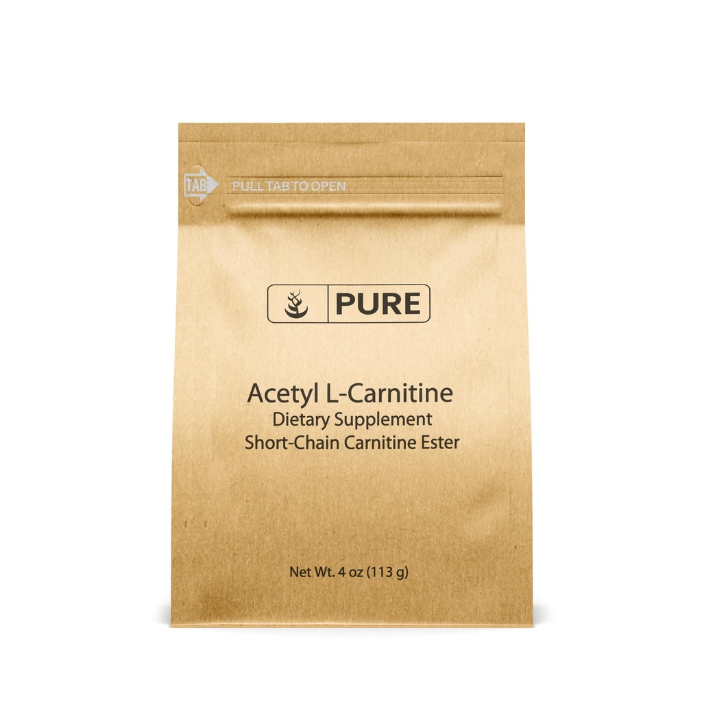 Pure Original Ingrediënten Acetyl L-Carnitine (4oz) ALCAR, Aminozuur poeder supplement