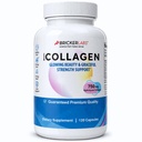 Bricker Labs Collagen voor mannen en vrouwen - Type I, III Gehydroliseerde Collageen Supplement 750mg, 1 Collageen Capsule Dagelijks - 120 Serves