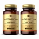 Solgar méthylcobalamine (Vitamine B12) 1000 mcg - 60 Nuggets, paquet de 2 - soutient le métabolisme de l'énergie - Non-OGM, végétalien, sans gluten, sans laiterie, casher - 120 Total des services