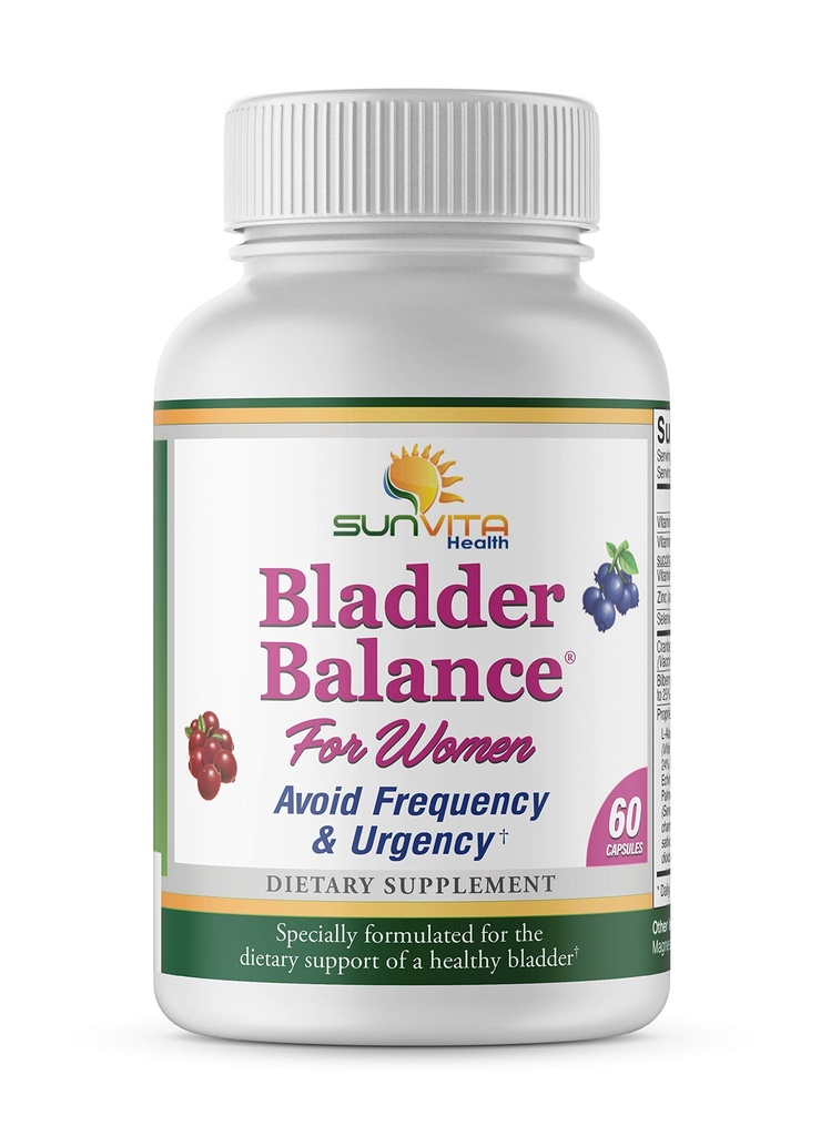 Bladder Balance® - Blaascontrole voor vrouwen • Blaasproblemen zoals urinefrequentie, Urgency en urinetrekproblemen!