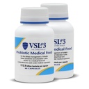 VSL #3® Probiotica voor de spijsvertering van de gezondheid, IBS & UC symptomen - 112.5B CFUs, high-Potency, Multi-Strain, Live, Gekoeld Probiotica, Medical Food for Gut Health Ondersteuning bij mannen & Women, 120 Capsules
