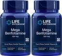 Levensduurverlenging Mega Benfotiamine Capsule, 250 Mg, 120 Vegetarische Capsules 2 Flessen