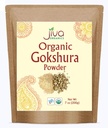 Jiva Organics Gokshura Powder 7 Ounce Bag - Non-GMO, Pure, Full Spectrum Tribulus - Indiase oorsprong