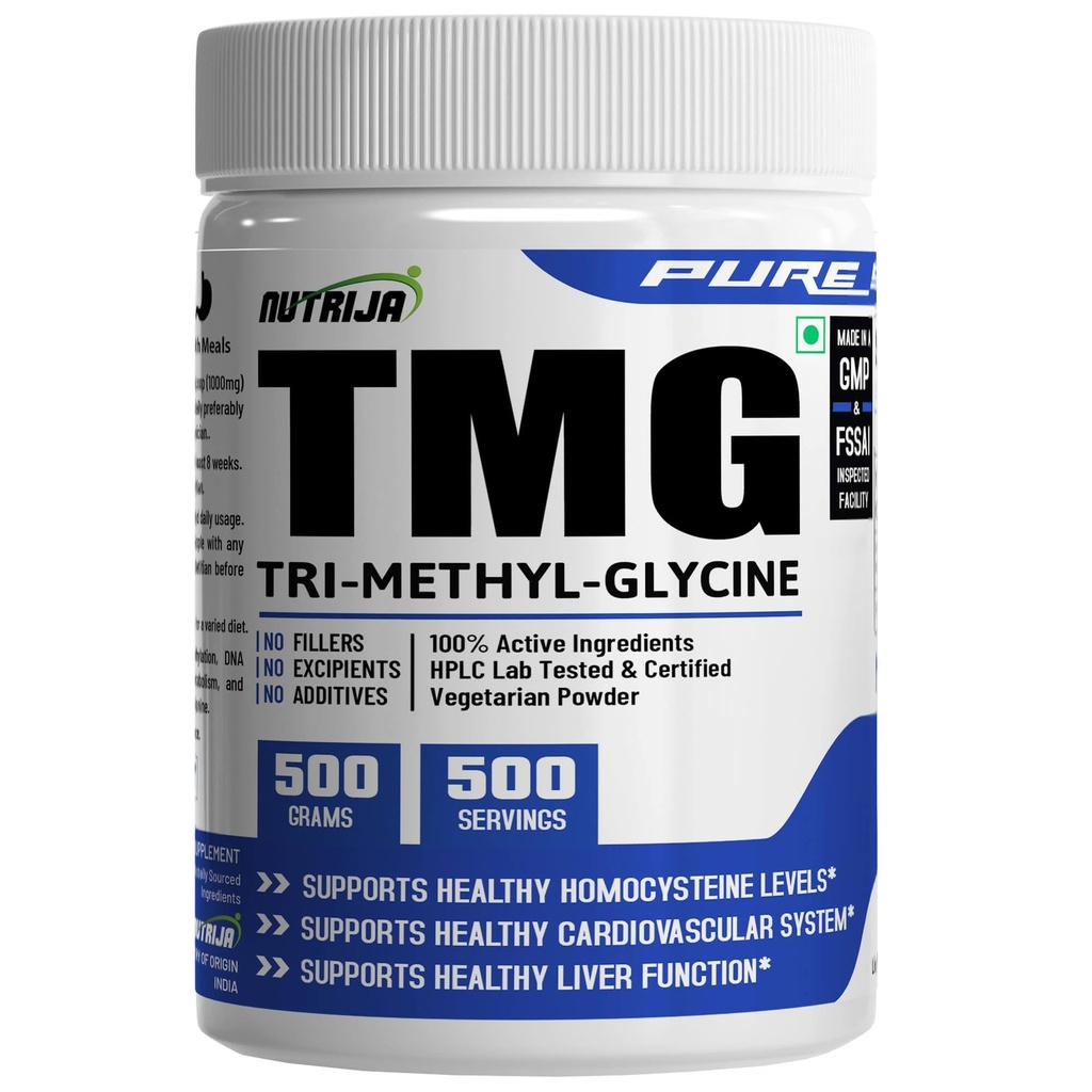 NutriJa-TRIMETHYLpiperazine (TMG)(Betaine Anhydraat) (500 Gram)