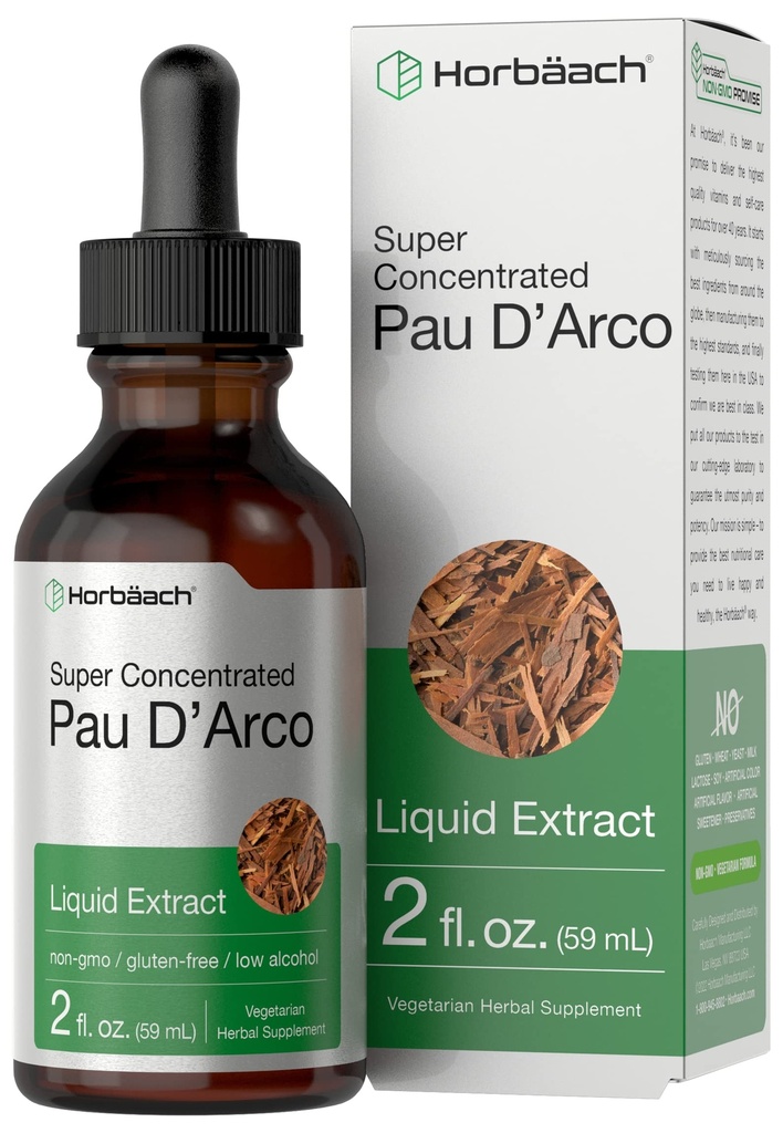 Horbiach PAU D Arco Bark Tinctuur 2 fl oz 
