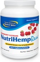 NOORD AMERICAN HERB & SPICE NutriHemp Raw, Raspberry Extreme - 28,2 oz - Sprouted Bruin Rijst & Hemp Proteïne - met hoog-antioxidant, Ketone-Rich Raspberry Powder - Vegan, Non-GMO - 28 porties