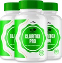 VIVE MD Claritox Pro voor Vertigo Capsules, Claritox Pro voor Vertigo Reviews, ClaritoxPro voor Vertigo Ondersteuning Supplement, Maximale sterkte Nootropic Dietary Formula Pillen (3 Pack)