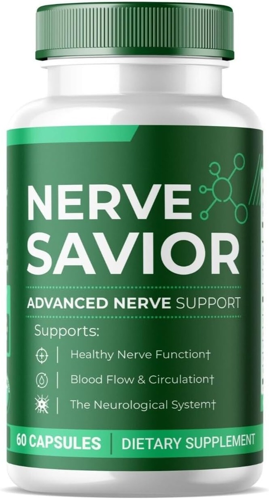 Nerve Savior Health Supplement 60 Capsules Originele Nerve Redder