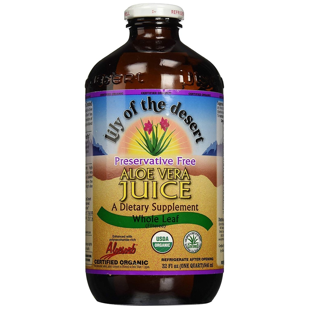 Lily of the Desert Juice Aloë Vera Pf Whl Lea