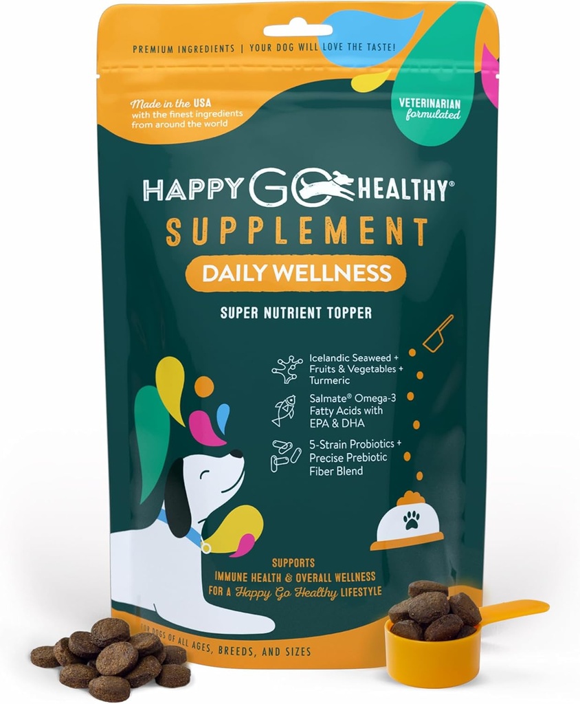Dagelijkse Wellness Supplementen voor honden 