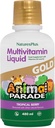 NaturesPlus Animal Parade Gold Kinderen vloeibare Multivitamine, 16 fl oz - Natuurlijke Tropische Bessensmaak - Immune Ondersteuning Supplement - Glutenvrij, Veganistisch - 32 Servers