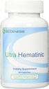 Nutra BioGenesis - Ultra Hematinic - IJzer, B Vitaminen en Koper voor ijzer Absorptie, RBC Ondersteuning en Energie - 60 Capsules