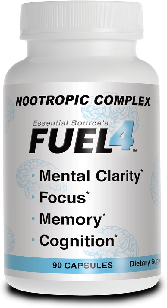 Fuel4 Nootropic Brain Support Supplement 