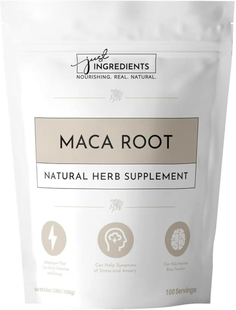 JUST INGREDIËNTEN Biologische Maca wortelpoeder 