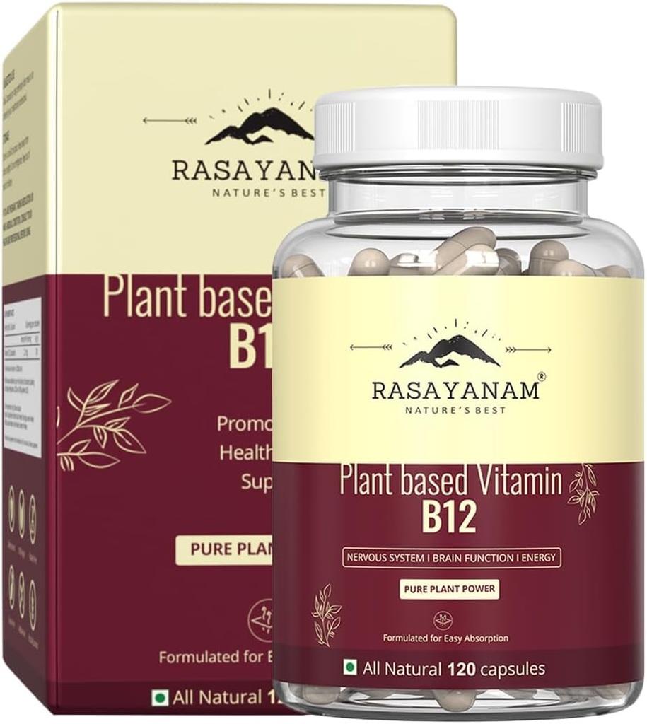 Plant-based vitamine B12 supplement voor mannen en vrouwen 