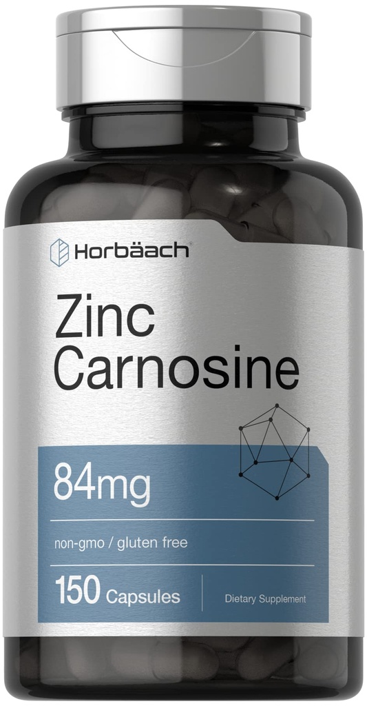 Horbäach Zink Carnosine Supplement 