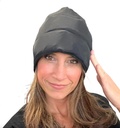 Hoofdpijn Hat Gel Cube Hat -Migraine Cap voor spanning Hoofdpijn en Migraine Black