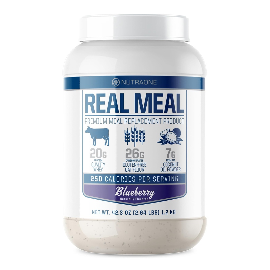 Real Meal by NutraOne - Perfect Maaltijdenvervangpoeder voor Everyday Goals 
