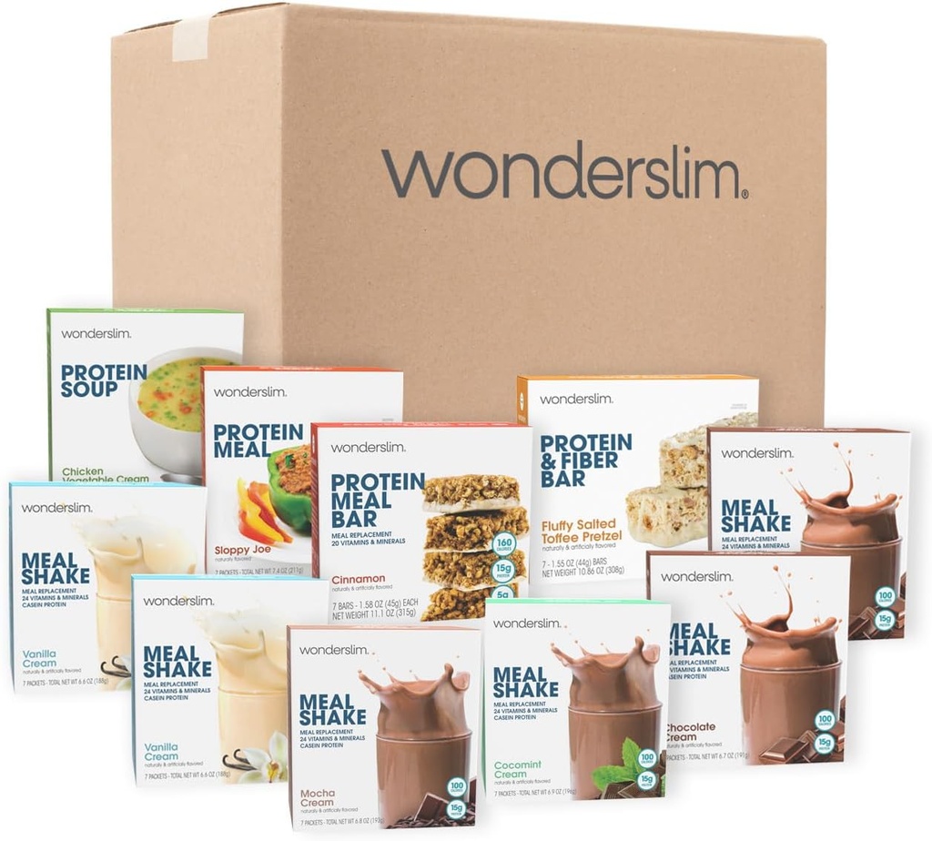 Wonderslim 2 weken gewichtsverlies Meal Kit 