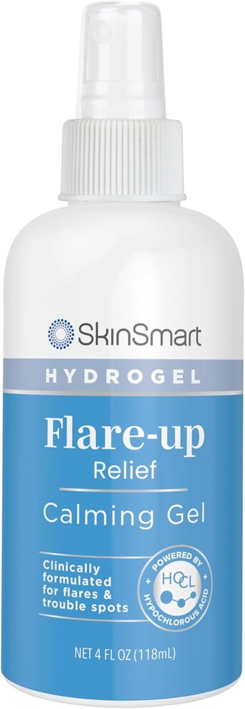SkinSmart Flare-up Relief Calming Hydrogel, beschermt droge jeukende gevoelige huid en vlekken, 4 oz