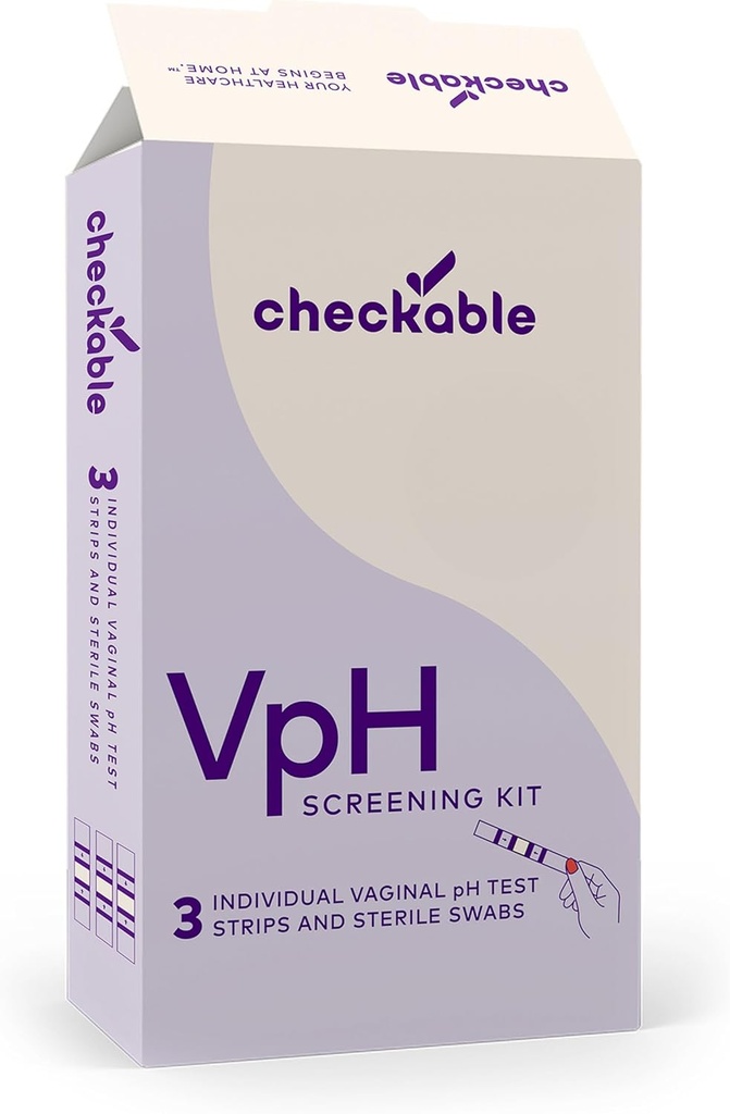 Controleerbare Vaginale pH Test Strips, Home Gistinfectie Test Kit voor vrouwen, Gemakkelijk te gebruiken, Snelle en nauwkeurige resultaten voor Vaginale Gezondheid - 3 Tellen