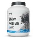 Niveaus Gras Fed Wei Proteïne Poeder, Geen Kunststoffen, 25G eiwit, Unflavored, 5LB