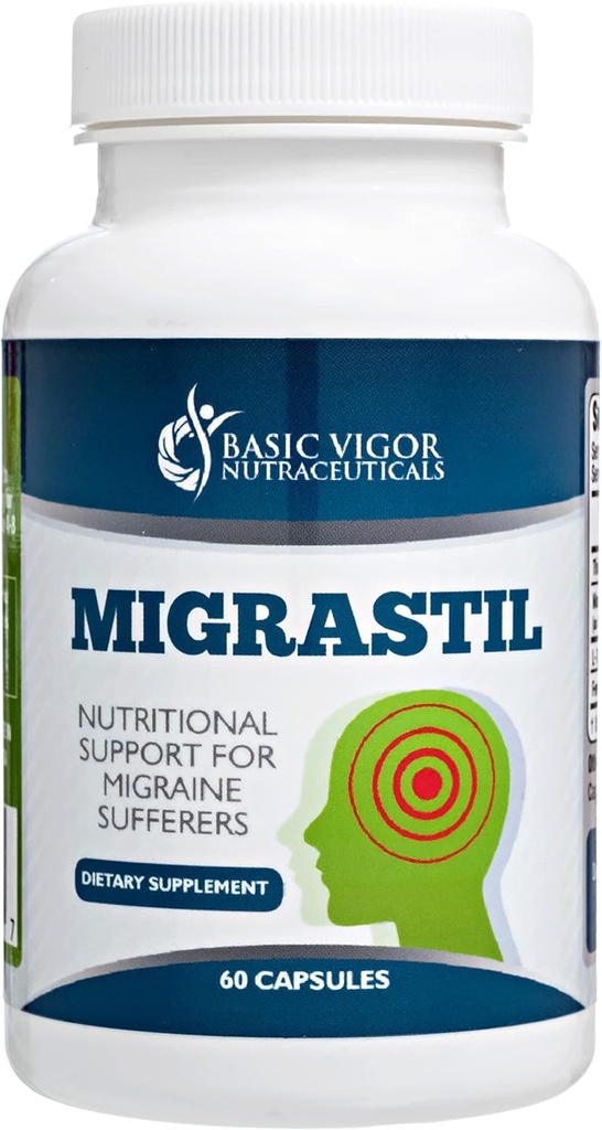migraine Stick & Migrastil Migrane Relief Capsules Bundle