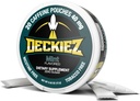 Deckiez energie zakjes, 5 blikjes (100 porties), suikervrije cafeïne supplement, koffie zakjes en energie drank alternatief, 50 mg cafeïne zakjes, munt smaak