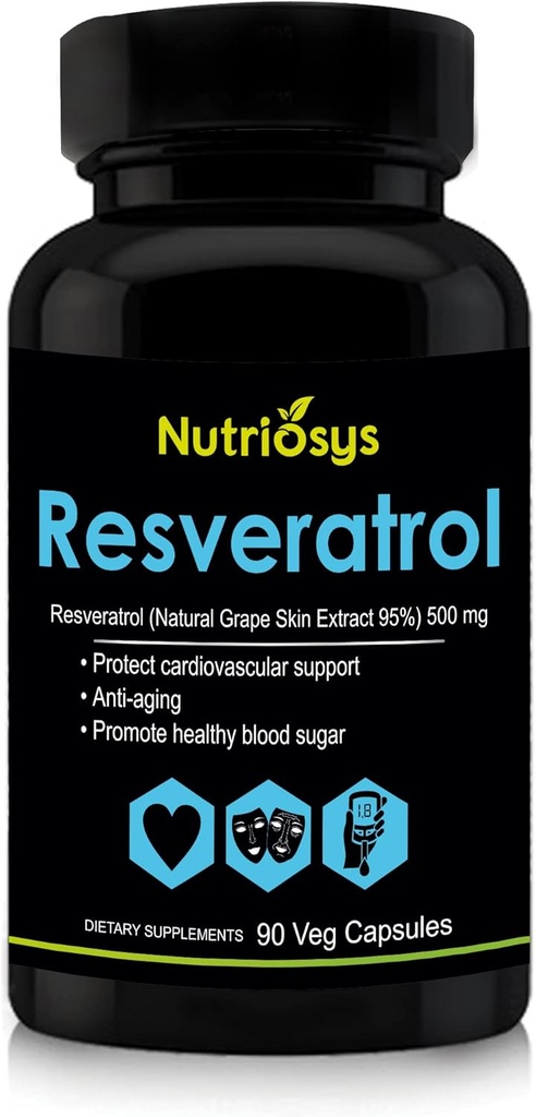 Resveratrol 500mg Supplement 