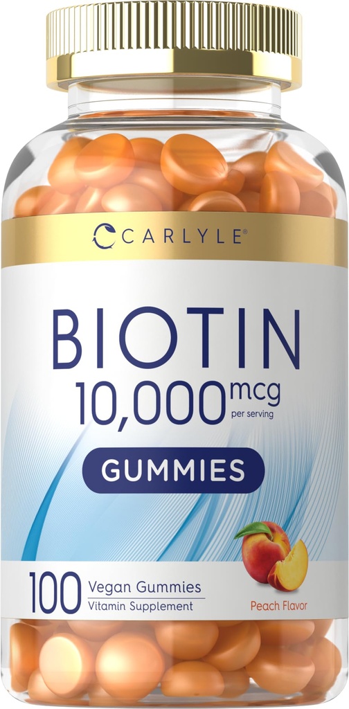 Carlyle Biotin 10000mcg Gummies 100 Telling 