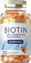 Carlyle Biotin 10000mcg Gummies 100 Telling 