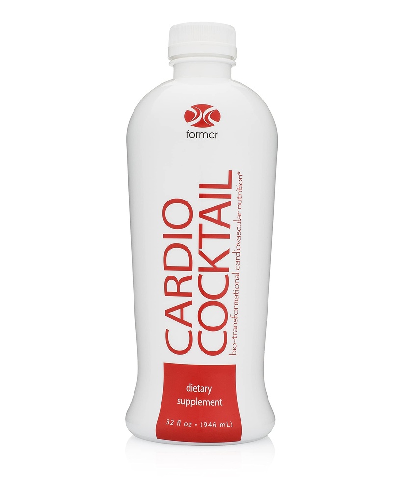 Cardio Cocktail liquide Oxyde nitrique 32 fl oz, - L-Arginine, B-Vitamines, 5 000iu Vitamine D - Soutient la santé cardiovasculaire, supplément d'oxyde nitrique
